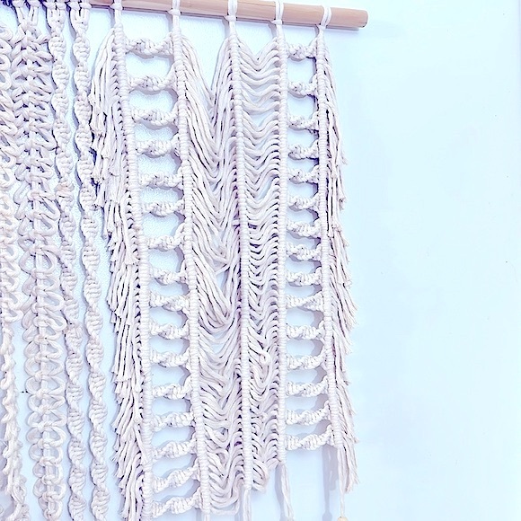 Soul Embellishments Bohemian Style HomeDecor Handwoven Macramé Tapestry Wall Art - Picture 8 of 16